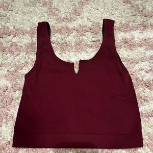 Women’s small athletic crop top